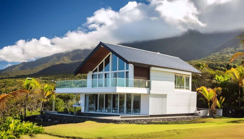 maison design à la Réunion